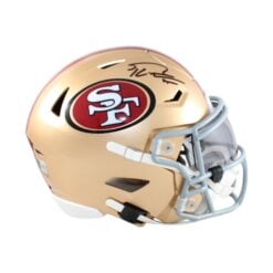 George Kittle Autographed San Francisco 49ers Helmet Mid-Size Midi Beckett 58558