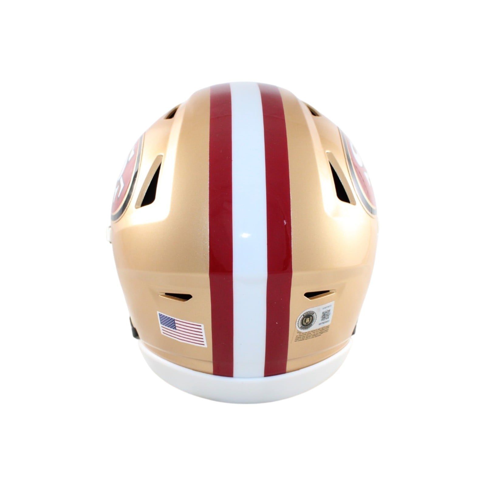 George Kittle Autographed San Francisco 49ers Helmet Mid-Size Midi Beckett 58558 3 George Kittle Autographed San Francisco 49ers Helmet Mid-Size Midi Beckett 58558