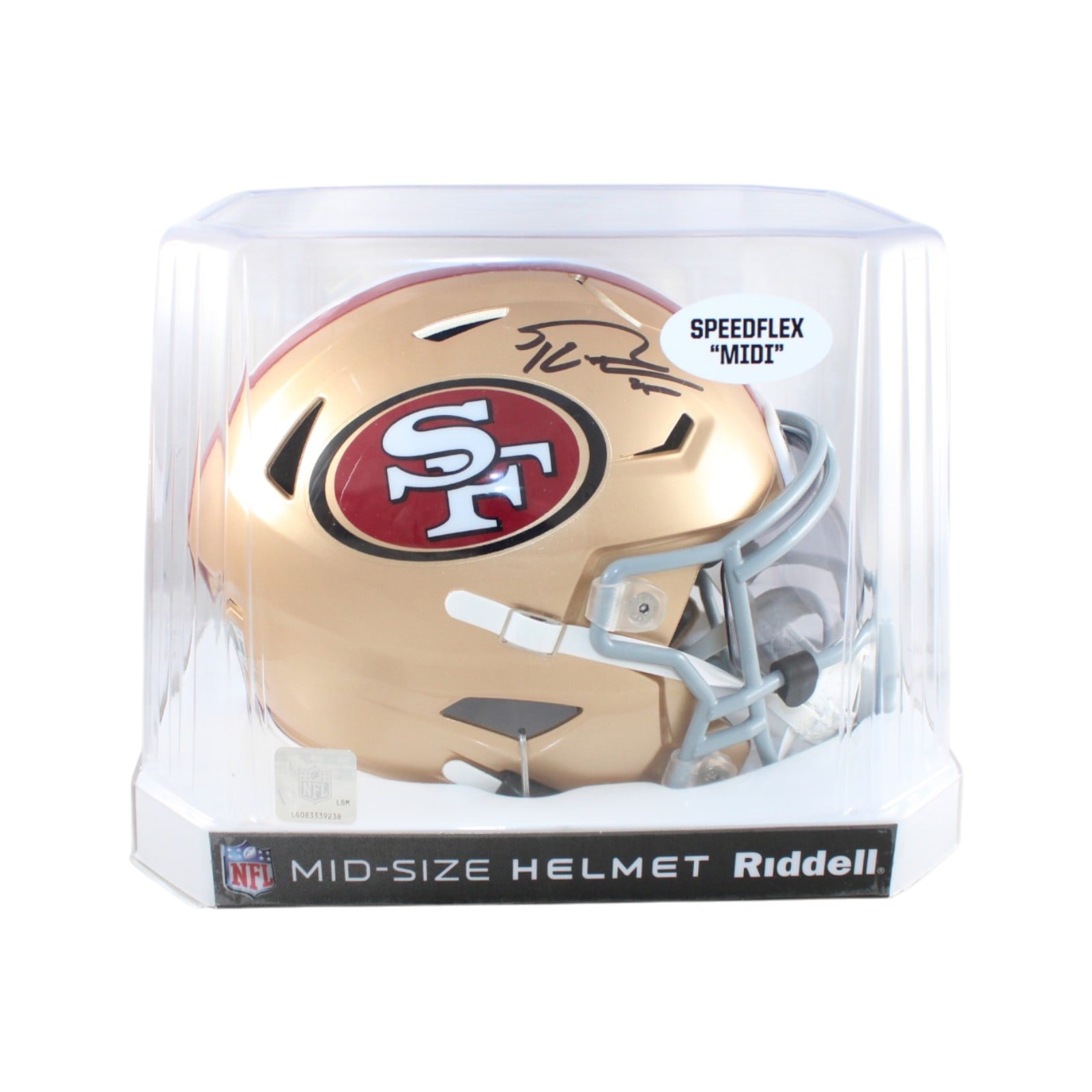 George Kittle Autographed San Francisco 49ers Helmet Mid-Size Midi Beckett 58558 6 George Kittle Autographed San Francisco 49ers Helmet Mid-Size Midi Beckett 58558