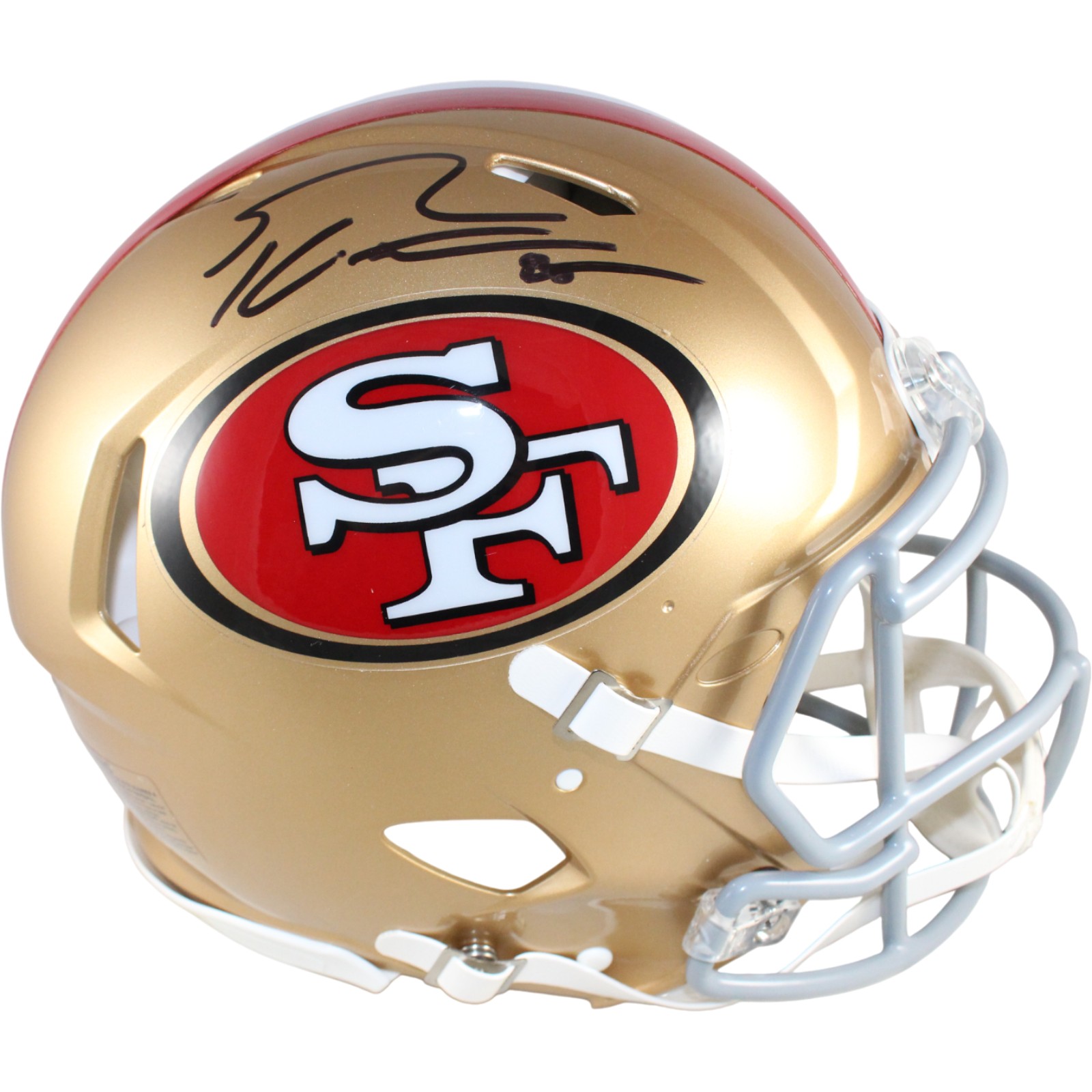 George Kittle Autographed San Francisco 49ers Authentic Helmet Beckett W 53432