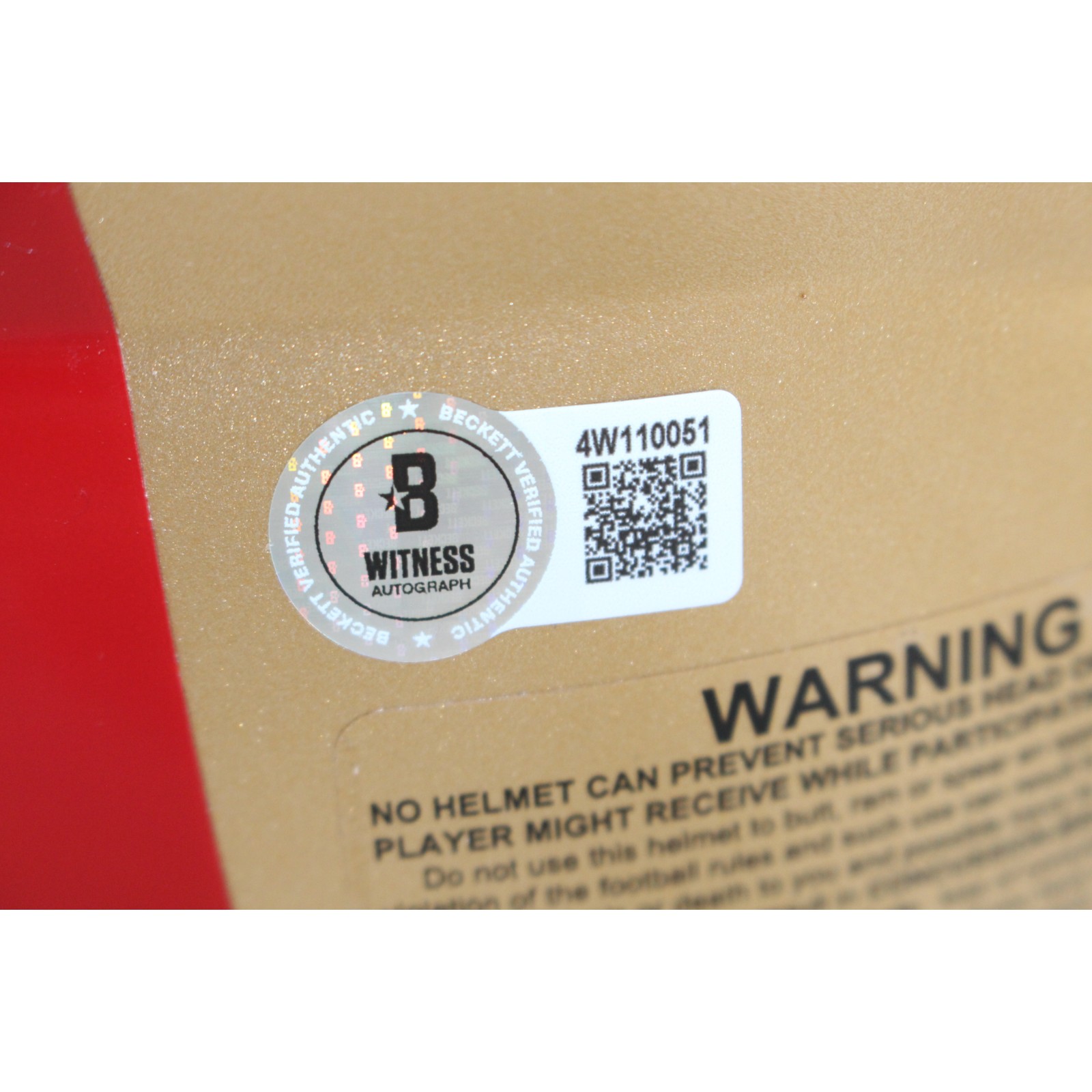 George Kittle Autographed San Francisco 49ers Authentic Helmet Beckett W 53432 4 George Kittle Autographed San Francisco 49ers Authentic Helmet Beckett W 53432