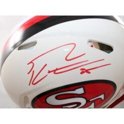 George Kittle Autographed San Francisco 49ers Helmet Pro Retro Beckett 58567