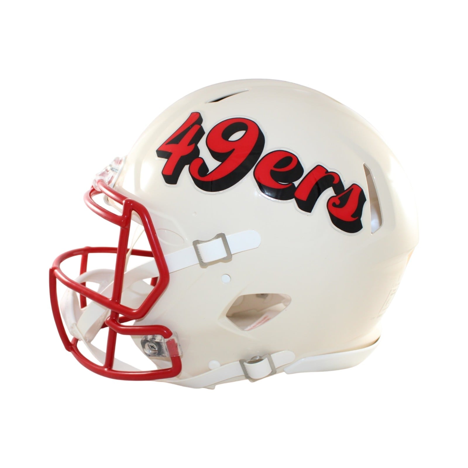 George Kittle Autographed San Francisco 49ers Helmet Pro Retro Beckett 58567 4 George Kittle Autographed San Francisco 49ers Helmet Pro Retro Beckett 58567