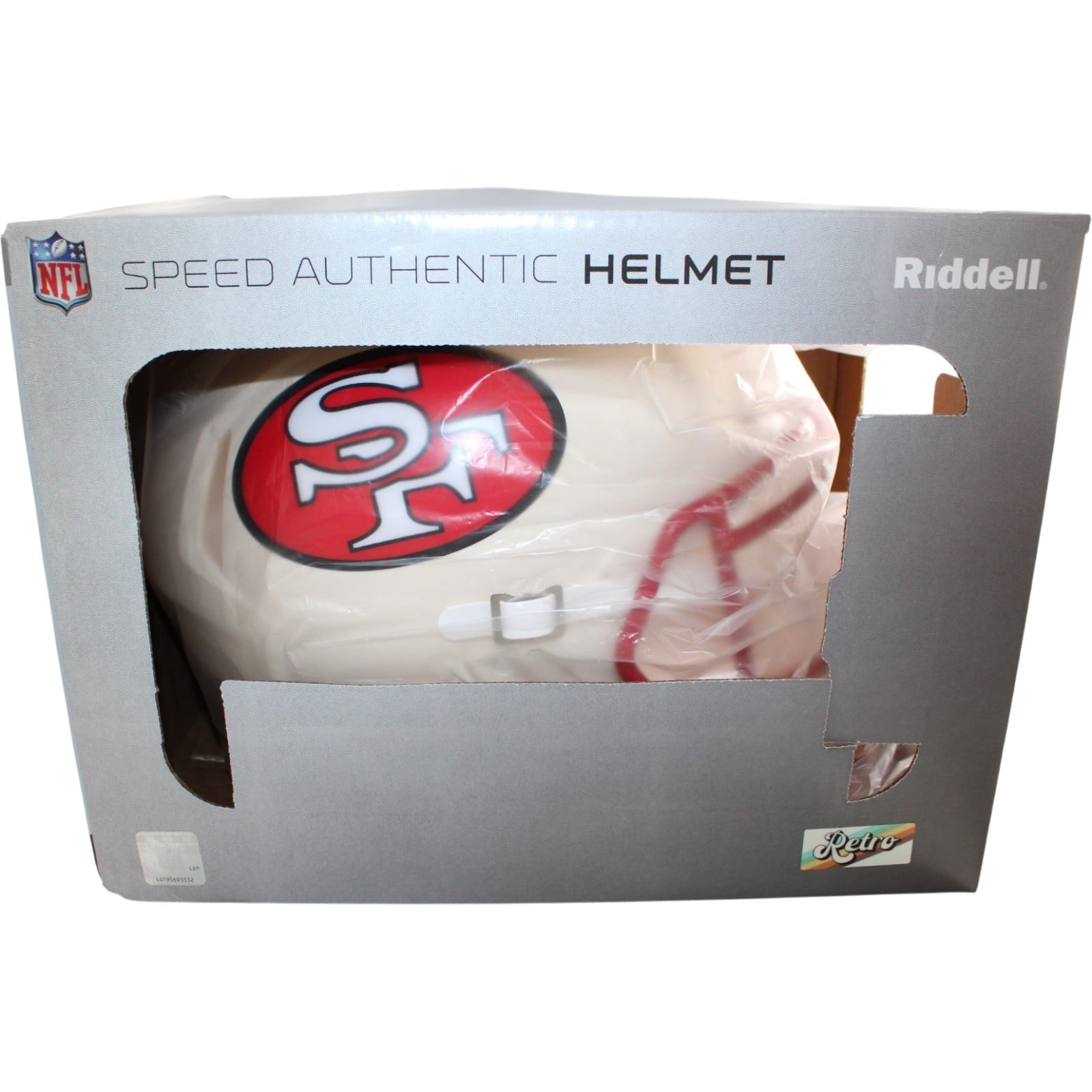 George Kittle Autographed San Francisco 49ers Helmet Pro Retro Beckett 58567 7 George Kittle Autographed San Francisco 49ers Helmet Pro Retro Beckett 58567