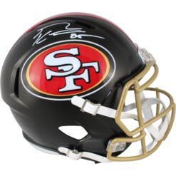 George Kittle Autographed San Francisco 49ers F/S Rivalries Helmet Beckett 53418