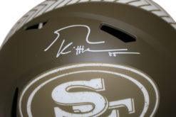 George Kittle Autographed San Francisco 49ers F/S Salute Helmet Beckett