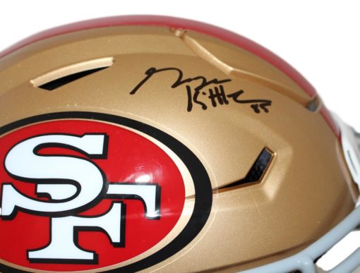 George Kittle Signed San Francisco 49ers Authentic Speed Flex Helmet BAS 25872