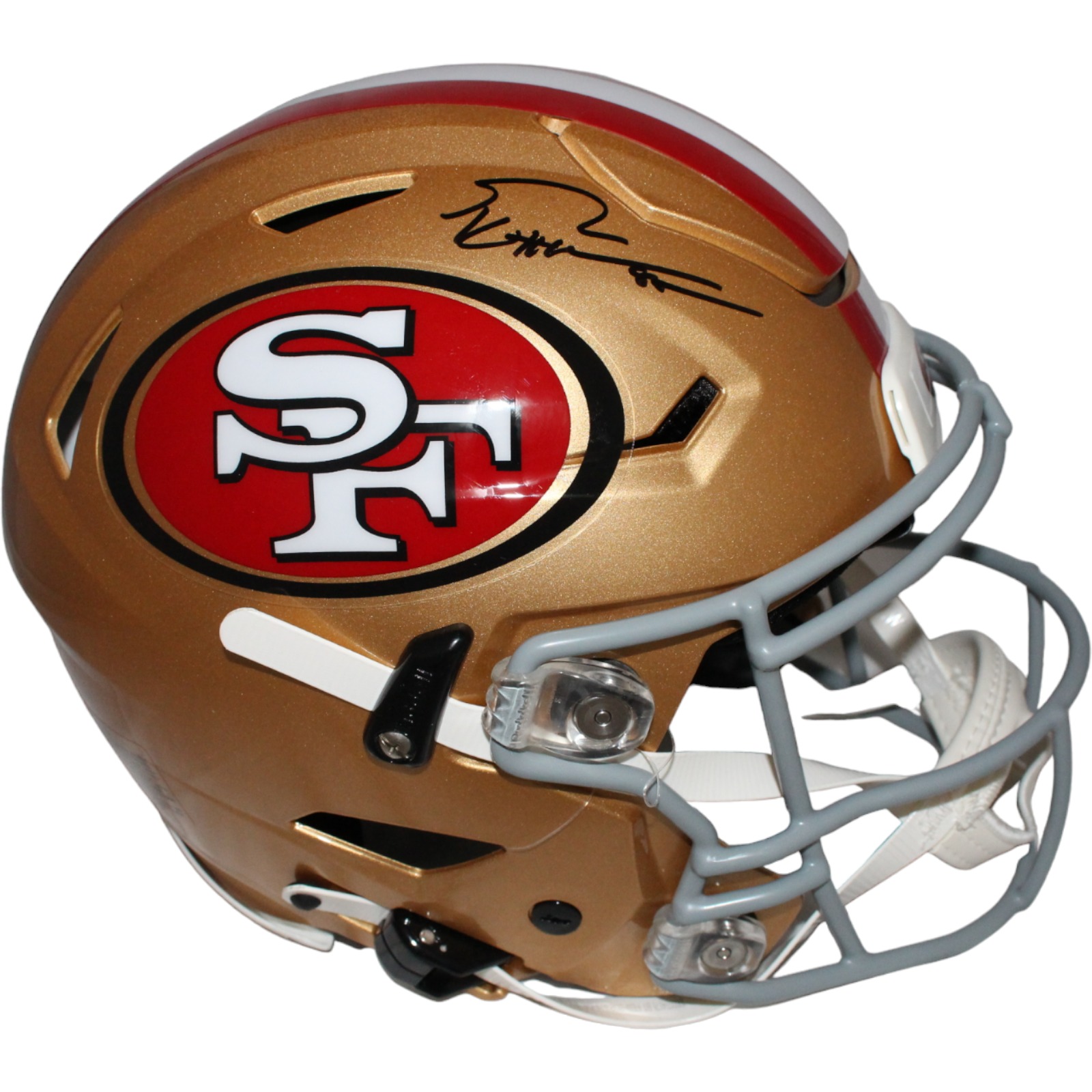 George Kittle Signed San Francisco 49ers Pro Spd Flex Helmet Beckett