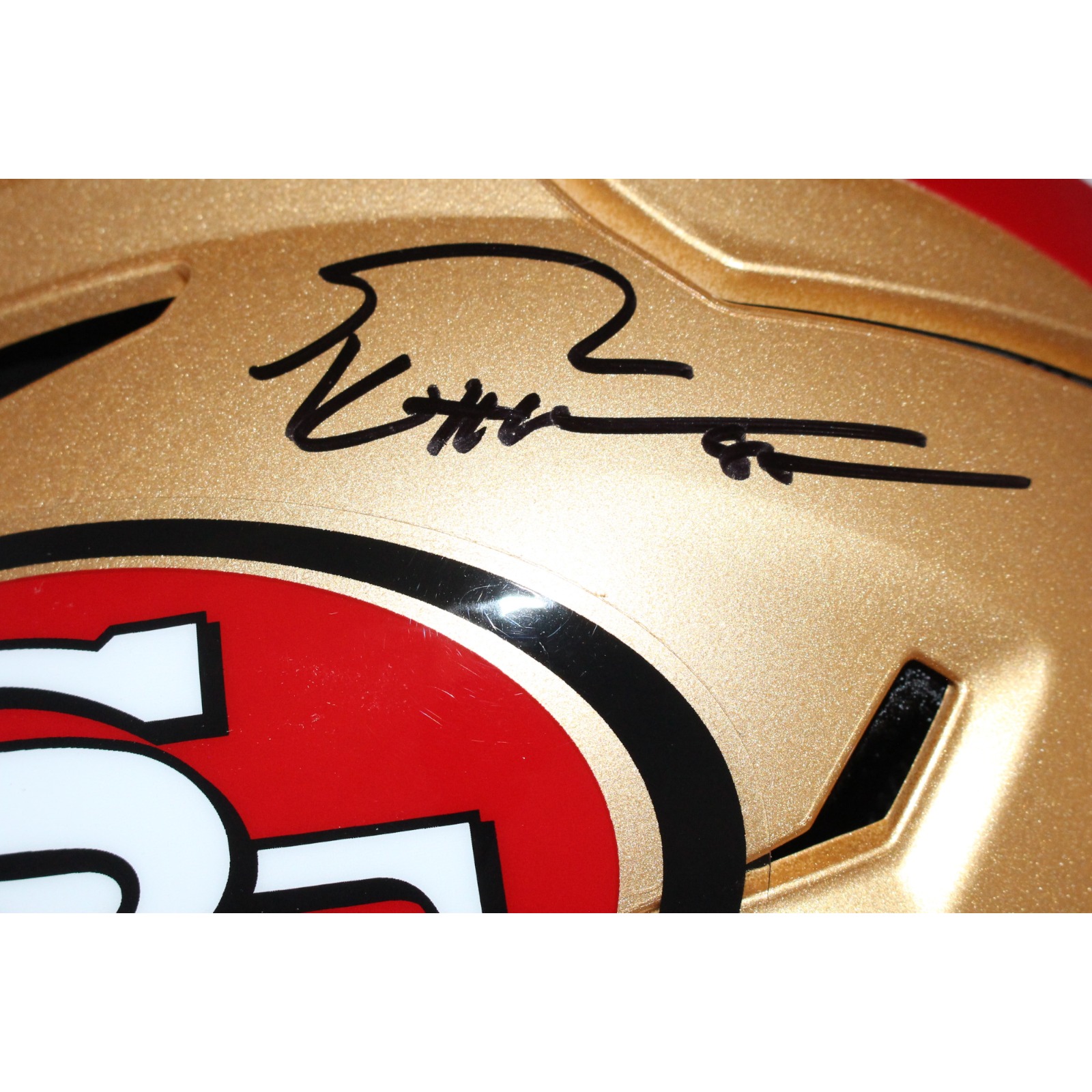 George Kittle Signed San Francisco 49ers Pro Spd Flex Helmet Beckett