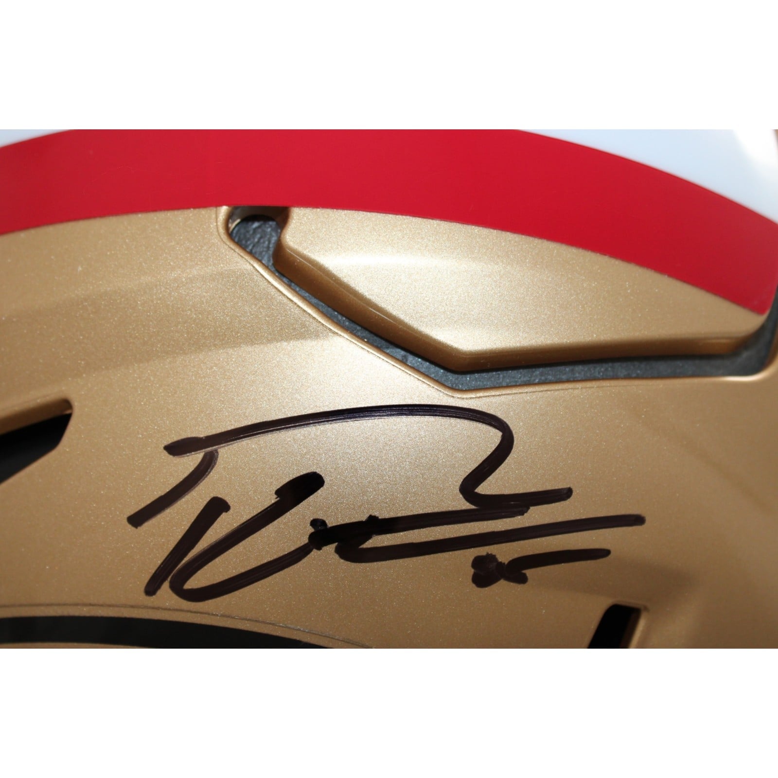 George Kittle Autographed San Francisco 49ers F/S Helmet Speedflex Beckett 58574 2 George Kittle Autographed San Francisco 49ers F/S Helmet Speedflex Beckett 58574