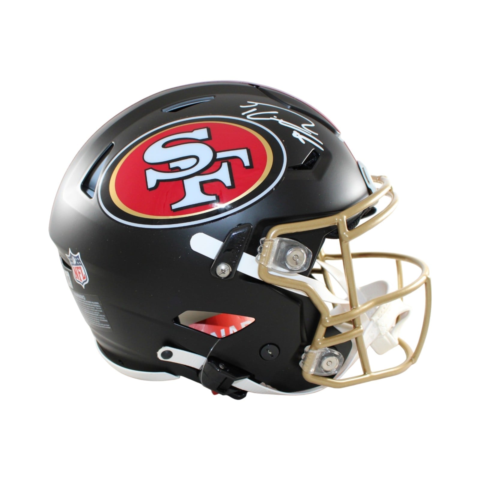 George Kittle Signed San Francisco 49ers Helmet F/S Speedflex Rival BAS 58571 1 George Kittle Signed San Francisco 49ers Helmet F/S Speedflex Rival BAS 58571