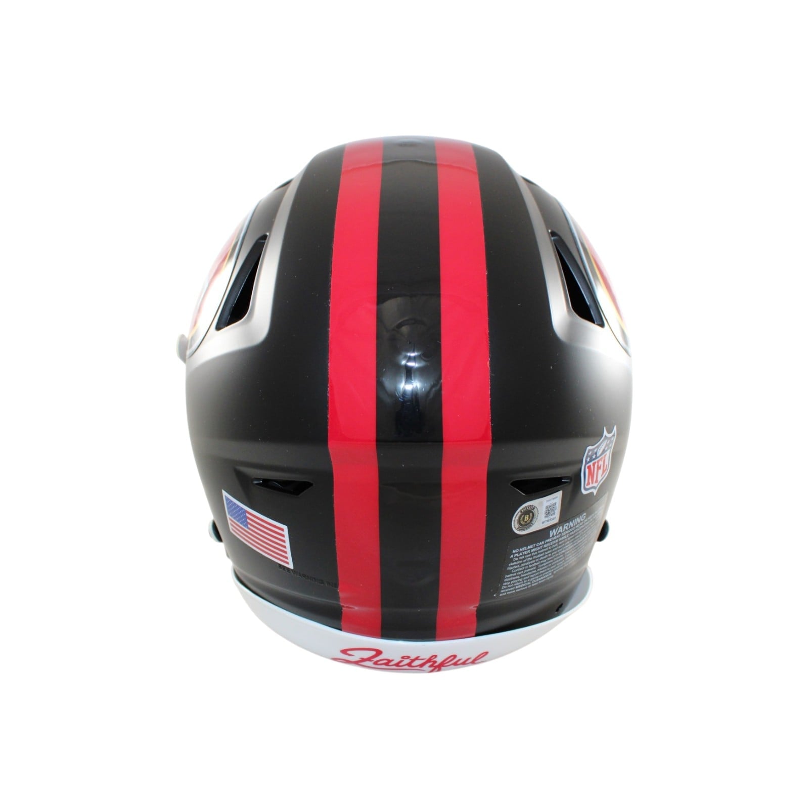 George Kittle Signed San Francisco 49ers Helmet F/S Speedflex Rival BAS 58571 3 George Kittle Signed San Francisco 49ers Helmet F/S Speedflex Rival BAS 58571