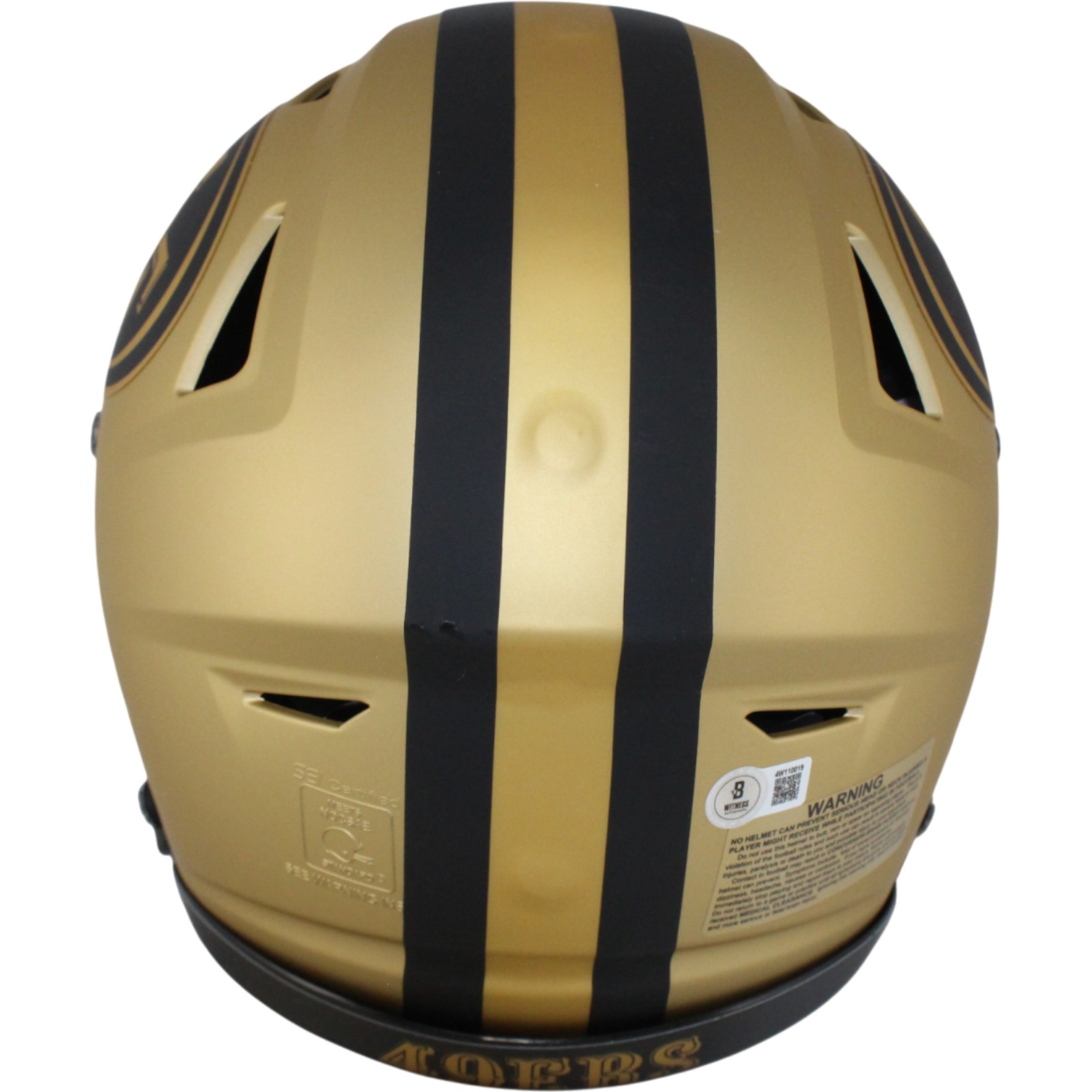 George Kittle Signed San Francisco 49ers SpeedFlex Rave Helmet Beckett W 53416 3 George Kittle Signed San Francisco 49ers SpeedFlex Rave Helmet Beckett W 53416