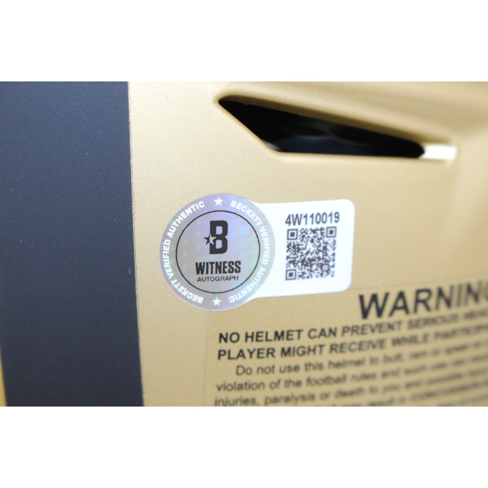 George Kittle Signed San Francisco 49ers SpeedFlex Rave Helmet Beckett W 53416 4 George Kittle Signed San Francisco 49ers SpeedFlex Rave Helmet Beckett W 53416