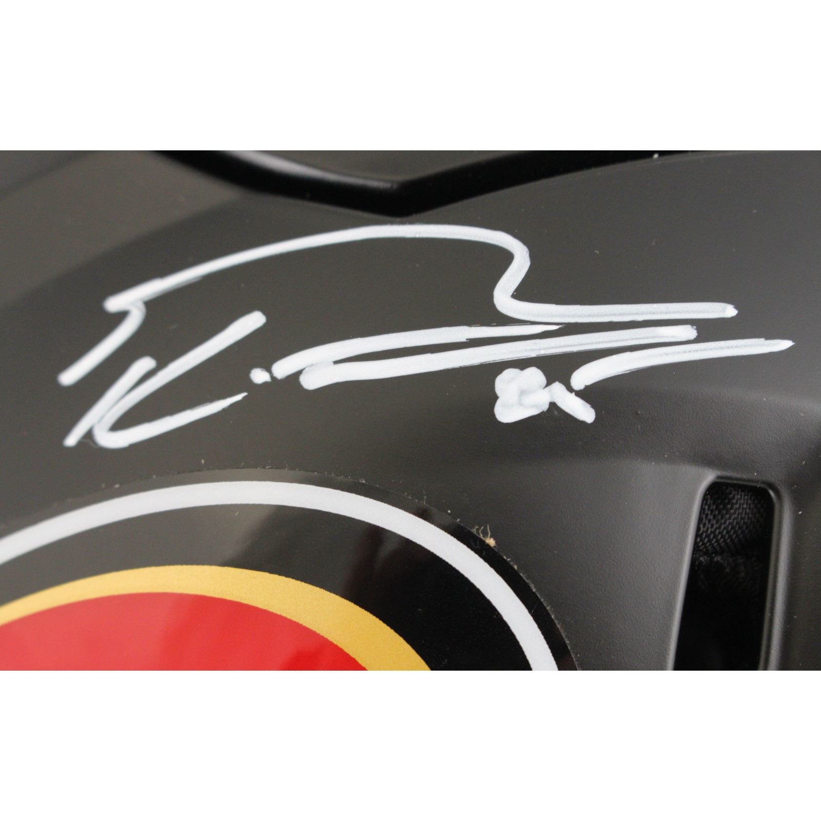 George Kittle Signed San Francisco 49ers SpeedFlex Rivalries Helmet BAS W 53430 2 George Kittle Signed San Francisco 49ers SpeedFlex Rivalries Helmet BAS W 53430