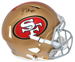George Kittle Autographed San Francisco 49ers Authentic Speed Helmet BAS 24052