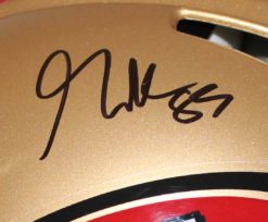 George Kittle Autographed San Francisco 49ers Authentic Speed Helmet BAS 24052
