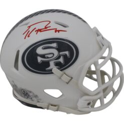 George Kittle Autographed San Francisco 49ers 24 STS Mini Helmet Beckett 48863
