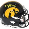 George Kittle Autographed/Signed Iowa Hawkeyes Speed Mini Helmet BAS 26100