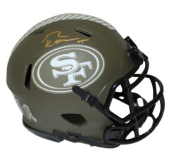 George Kittle Autographed San Francisco 49ers Salute Mini Helmet Beckett