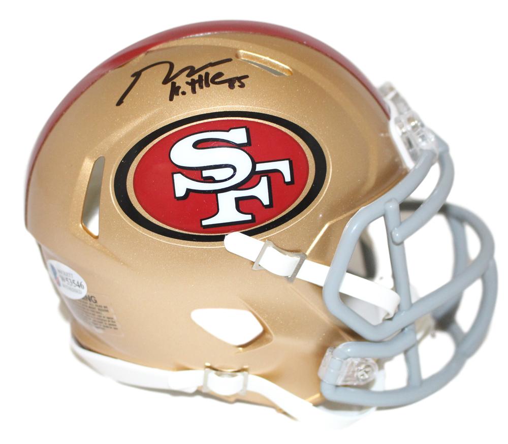 49ers kittle helmet