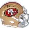George Kittle Autographed/Signed San Francisco 49ers Speed Mini Helmet BAS 26074