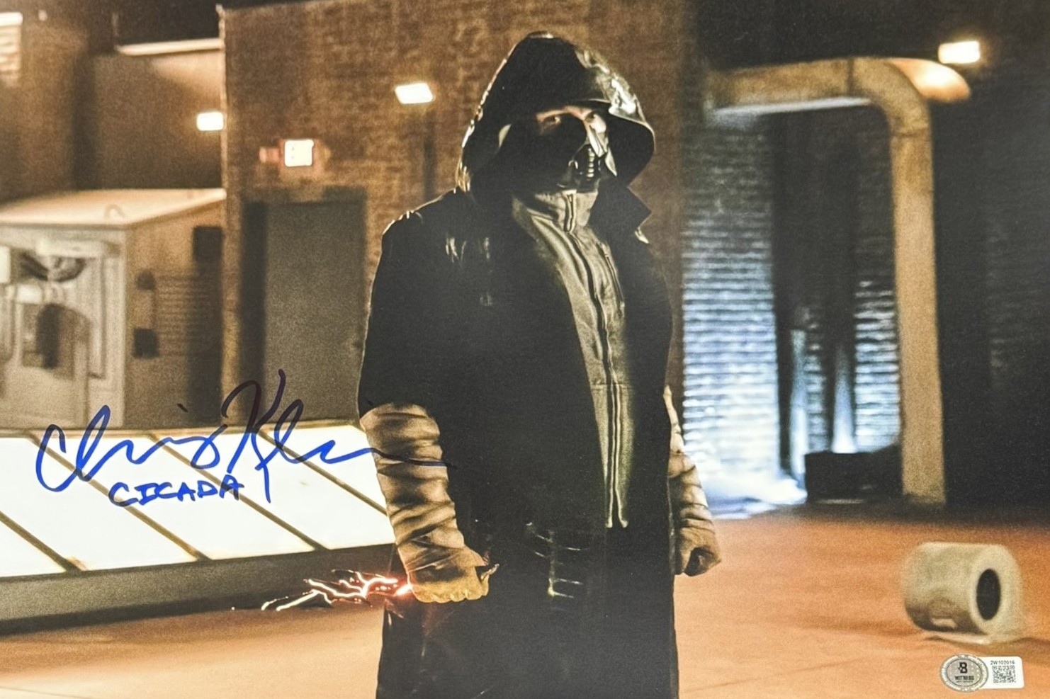 Chris Klein Autographed/Signed The Flash 11x14 Photo Beckett 54335