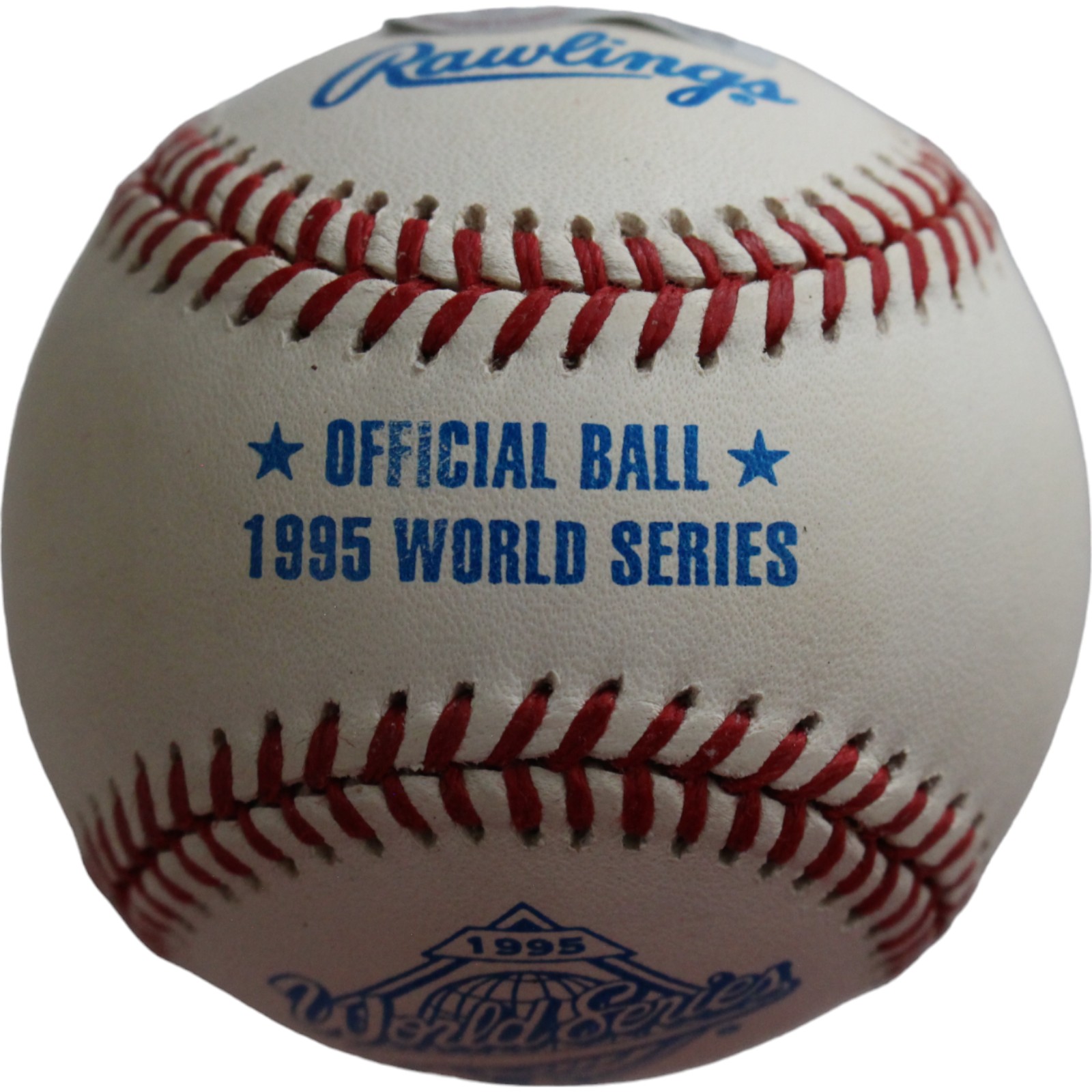 Ryan Klesko Autographed 1995 World Series Baseball Beckett 44337