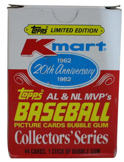 1982 Kmart Topps 20th Anniversary MLB MVP Baseball Card Collectors Series 25029