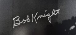 Bobby Knight Autographed/Signed Indiana Hoosiers 16x20 Photo Chair JSA 56181