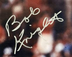 Bobby Knight Isiah Thomas Autographed Indiana Hoosiers 16x20 Photo Beckett 55296