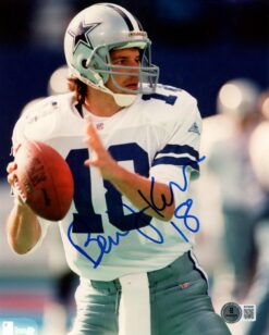 Bernie Kosar Autographed Dallas Cowboys 8x10 Photo Beckett 56818