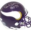 Paul Krause Autographed/Signed Minnesota Vikings Mini Helmet HOF JSA 24580