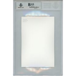 Bert Kreischer Autographed/SIgned 4x6 Card Slabbed The Machine Beckett 46668