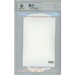 Bert Kreischer Autographed/Signed The Machine 4x6 Index Card Slab Beckett 54558