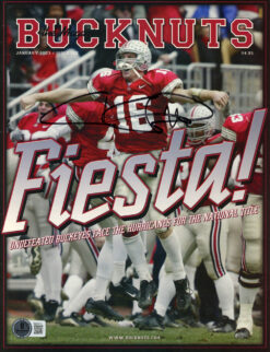 Craig Krenzel Signed Bucknuts The Magazine Jan 2003 Ohio State Beckett 46380