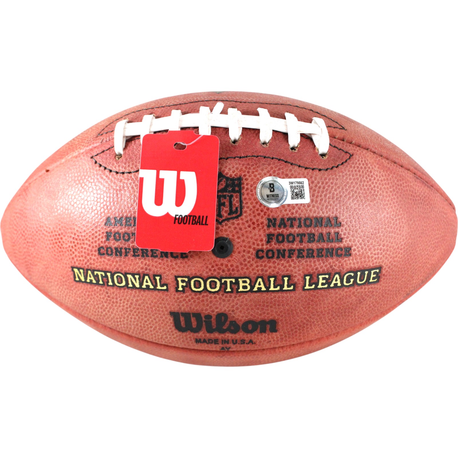 Luke Kuechly Autographed Carolina Panthers NFL Football Keep Pounding BAS 51820 4 Luke Kuechly Autographed Carolina Panthers NFL Football Keep Pounding BAS 51820