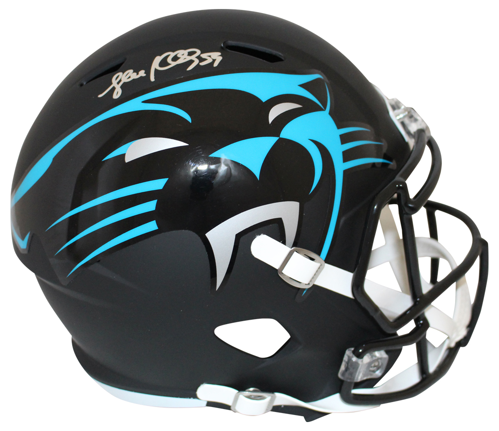 Luke Kuechly Autographed/Signed Carolina Panthers F/S AMP Helmet BAS 28269