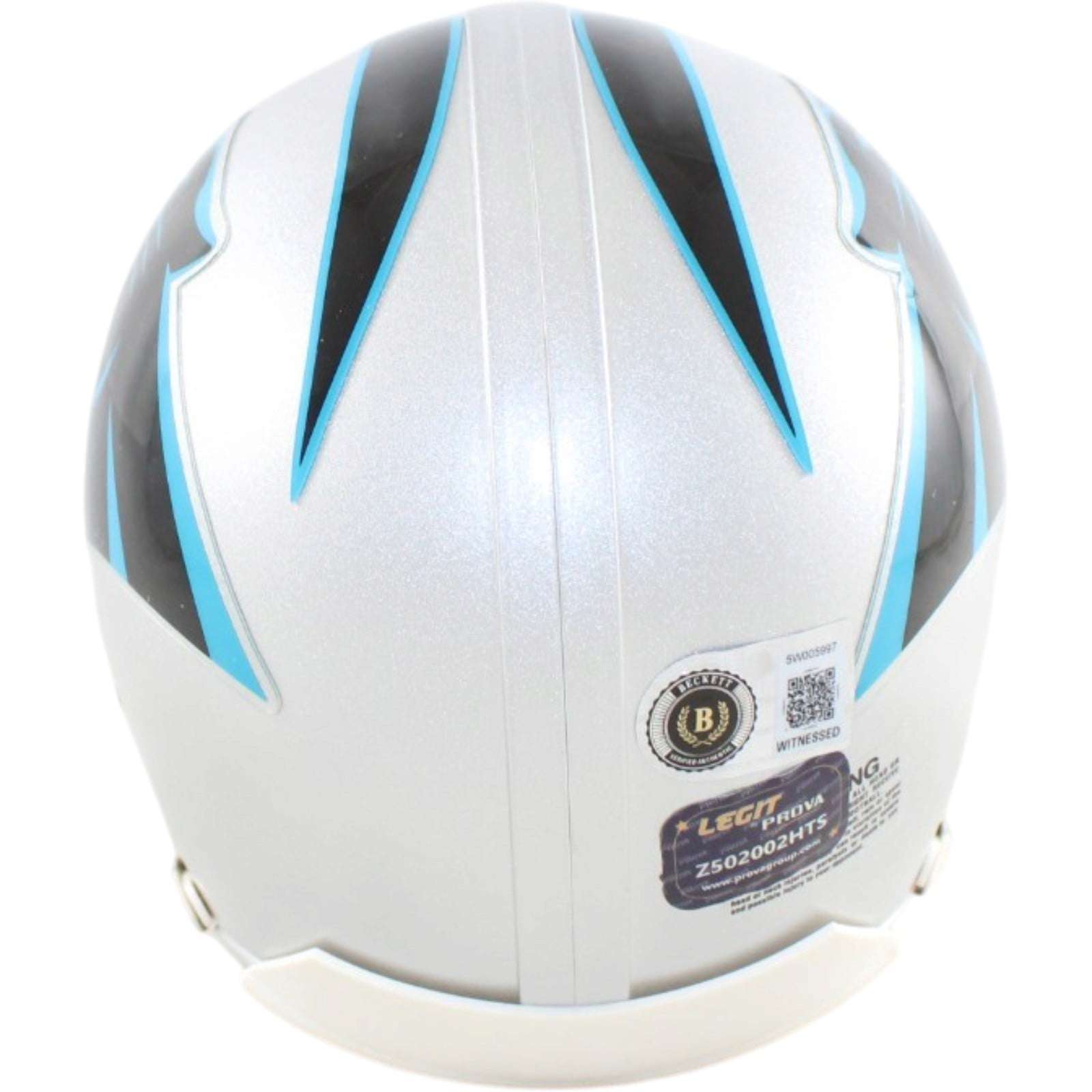 Luke Kuechly Signed Carolina Panthers Mini Helmet VSR4 W/HOF Beckett WIT 58687