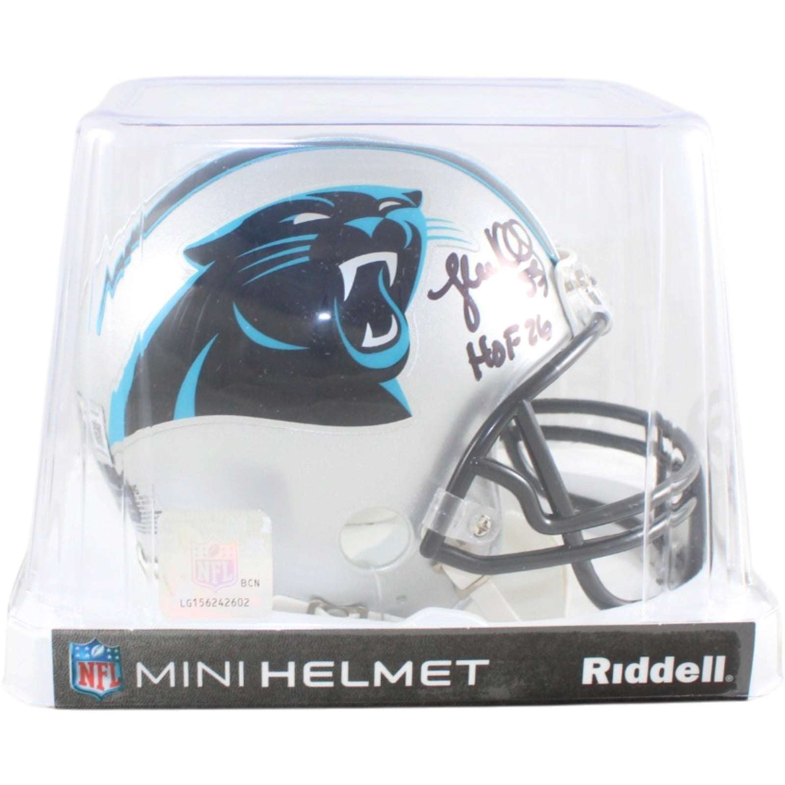 Luke Kuechly Signed Carolina Panthers Mini Helmet VSR4 W/HOF Beckett WIT 58687 5 Luke Kuechly Signed Carolina Panthers Mini Helmet VSR4 W/HOF Beckett WIT 58687