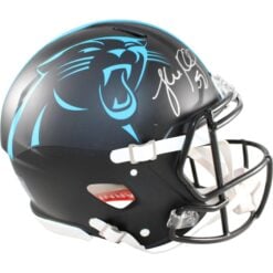 Luke Kuechly Signed Carolina Panthers Helmet Proline Alt 2022 Beckett WIT 58749