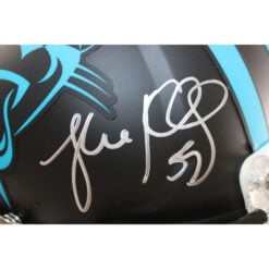 Luke Kuechly Signed Carolina Panthers Helmet Proline Alt 2022 Beckett WIT 58749