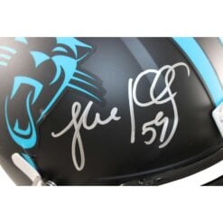 Luke Kuechly Signed Carolina Panthers Helmet F/S Replica Alt 22 Beckett W 58775