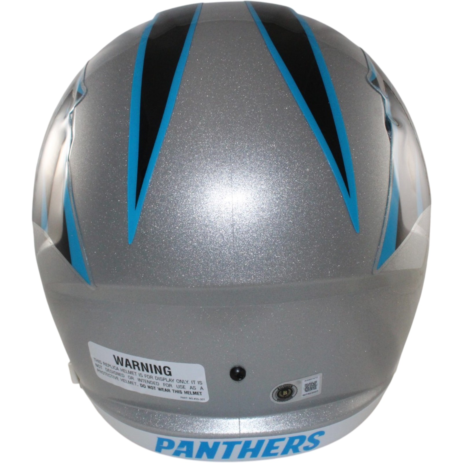 Luke Kuechly Autographed Carolina Panthers F/S Helmet Beckett Witness 56868 4 Luke Kuechly Autographed Carolina Panthers F/S Helmet Beckett Witness 56868