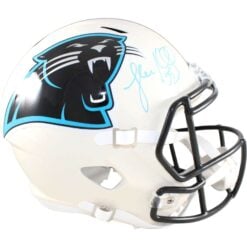 Luke Kuechly Signed Carolina Panthers Helmet F/S Replica Retro Beckett W 58782