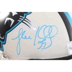 Luke Kuechly Signed Carolina Panthers Helmet F/S Replica Retro Beckett W 58782