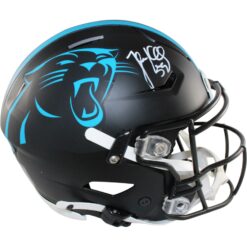 Luke Kuechly Autographed Carolina Panthers SpeedFlex Alt Helmet Beckett W 56887