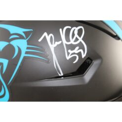 Luke Kuechly Autographed Carolina Panthers SpeedFlex Alt Helmet Beckett W 56887