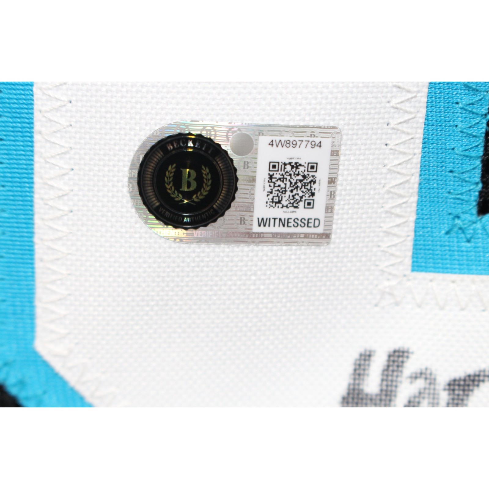 Luke Kuechly Autographed Pro Style sz XL Black Jersey HOF Beckett Witness 56888 4 Luke Kuechly Autographed Pro Style sz XL Black Jersey HOF Beckett Witness 56888