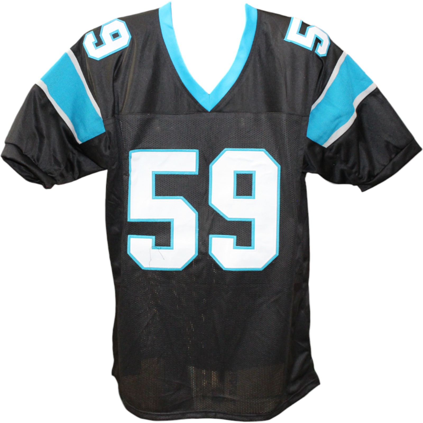 Luke Kuechly Autographed Pro Style Black Sz XL Jersey Beckett Witness 20509 4 Luke Kuechly Autographed Pro Style Black Sz XL Jersey Beckett Witness 20509